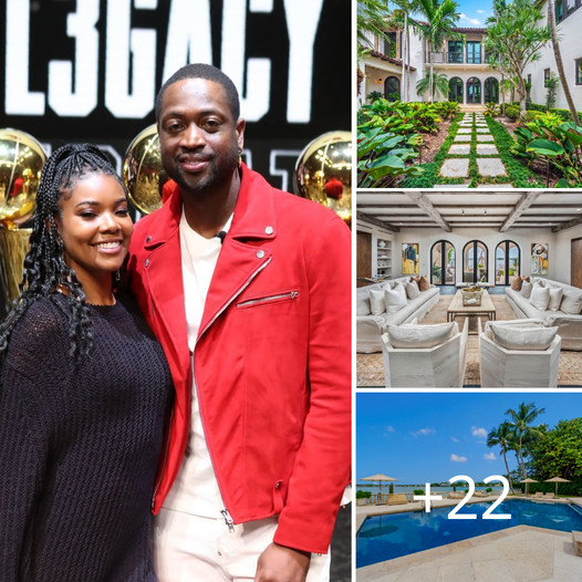 Step Inside NBA Legend Dwyane Wade’s Opulent $22M Paradise-Like Mansion ...