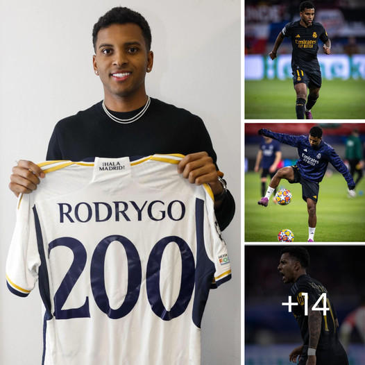 Rodrygo makes History: Real Madrid Star reaches milestone 200 matches ...