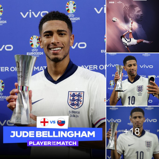 Class Recognized: Jude Bellingham Voted Man of the Match for ...