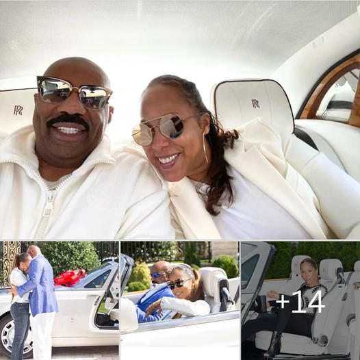 Steve Harvey made his wife burst into tears when he gave her a Roll ...